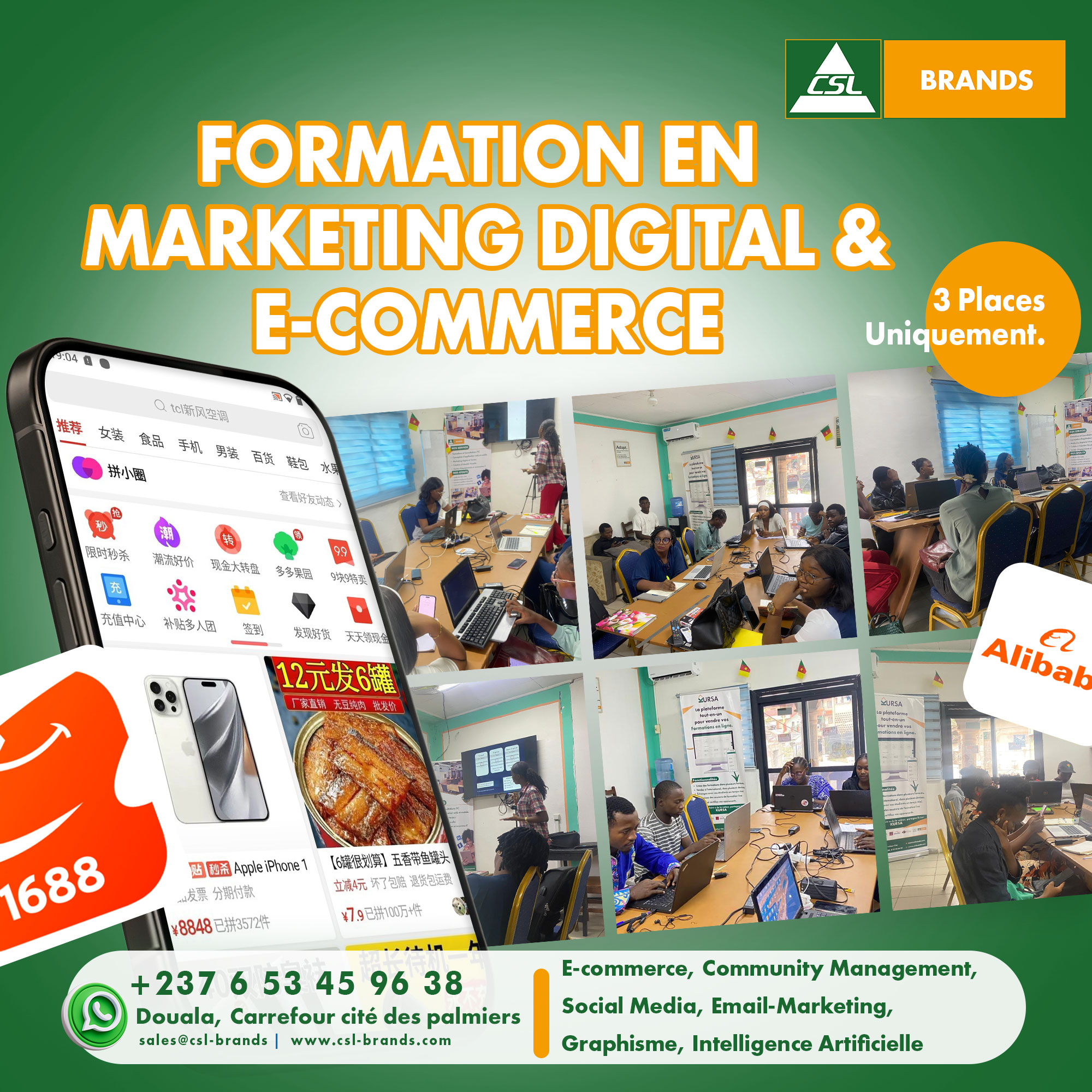 Formation en Marketing Digital et E-Commerce